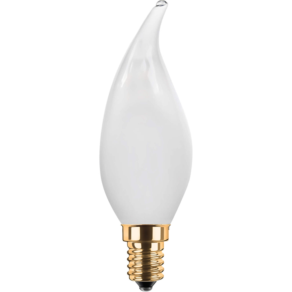 SEGULA LED Kerze Windstoß matt – E14, 3,2 W, 2.200 K, dimmbar – Bild 1