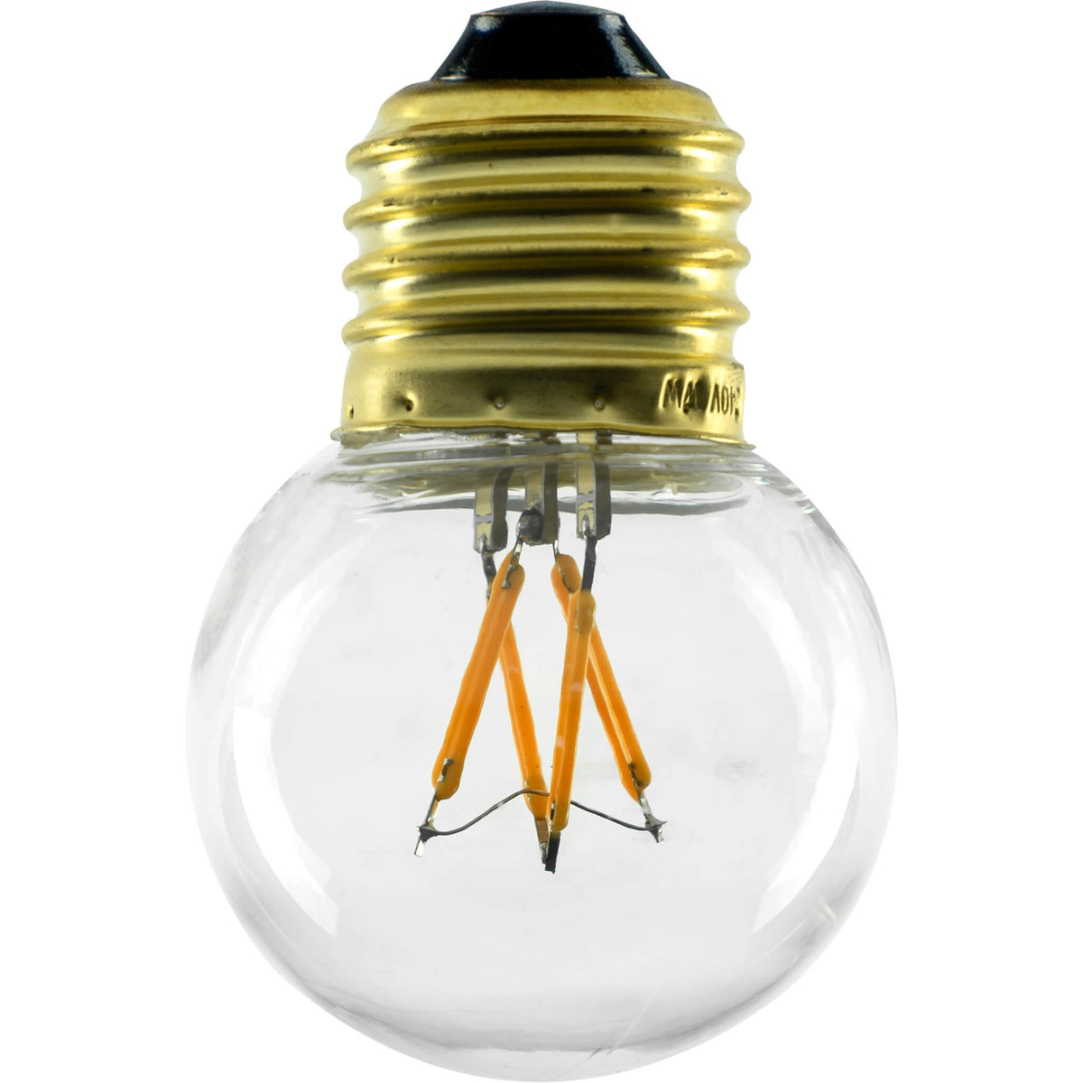 SEGULA LED Golfball Kunststoff stoßfest klar – E27, 1,5 W, 2.200 K, dimmbar – Bild 1
