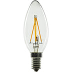 SEGULA LED Kerze Ambient Dimming klar – E14, 3,2 W, 2.000 K–2.700 K, dimmbar – Bild 1