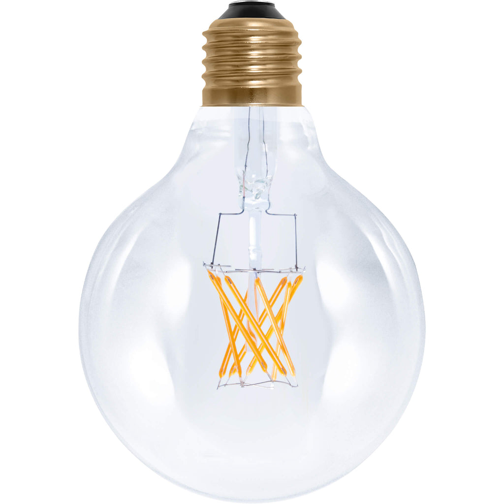 SEGULA LED Globe 95 klar – E27, 5 W, 2.200 K, dimmbar – Bild 1