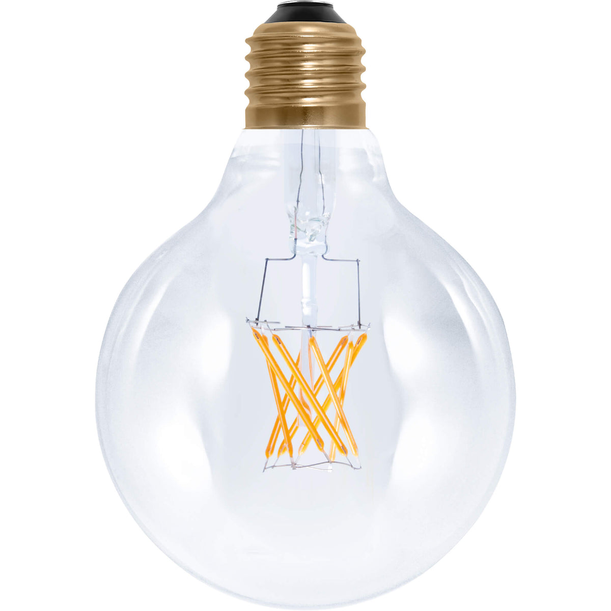 SEGULA LED Globe 95 klar – E27, 5 W, 2.200 K, dimmbar – Bild 1