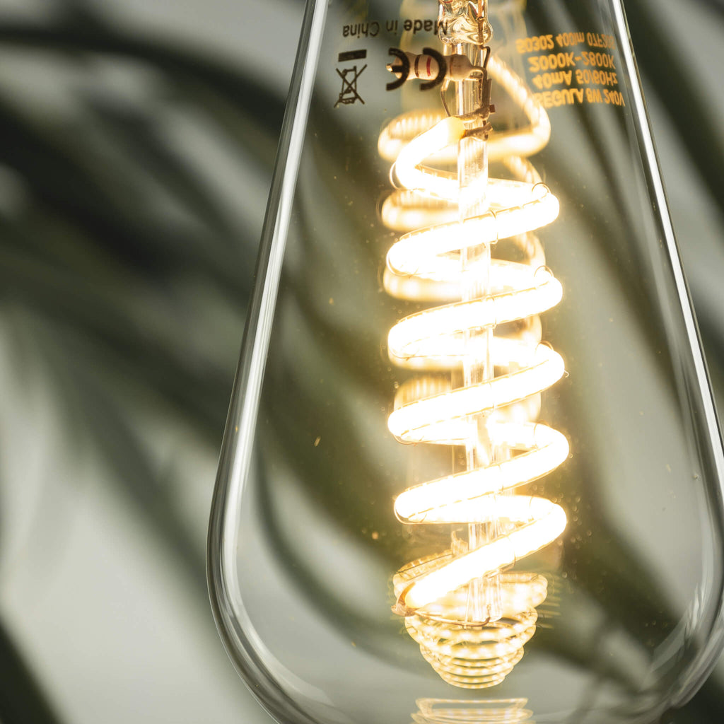SEGULA LED Rustika Curved Ambient Dimming klar – E27, 6,2 W, 2.000 K–2.700 K, dimmbar – Bild 5