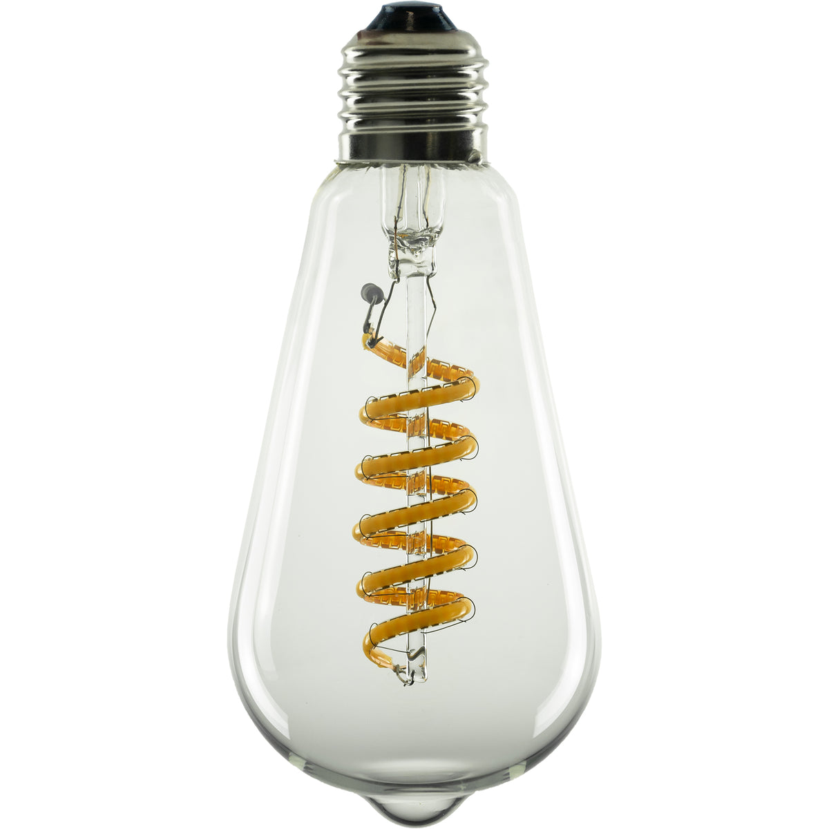 SEGULA LED Rustika Curved Ambient Dimming klar – E27, 6,2 W, 2.000 K–2.700 K, dimmbar – Bild 1