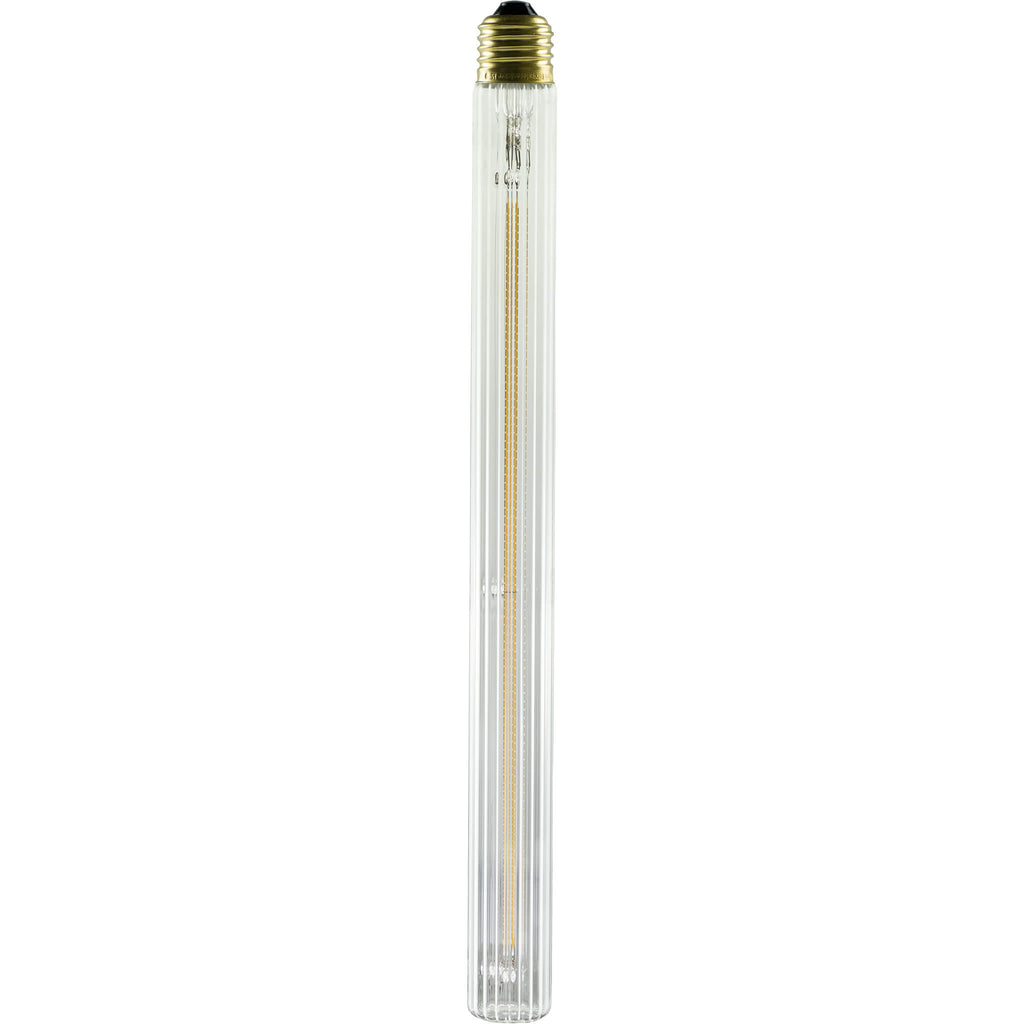 SEGULA LED Soft Tube T300 rippled klar – E27, 4,5 W, 2.200 K, dimmbar – Bild 1