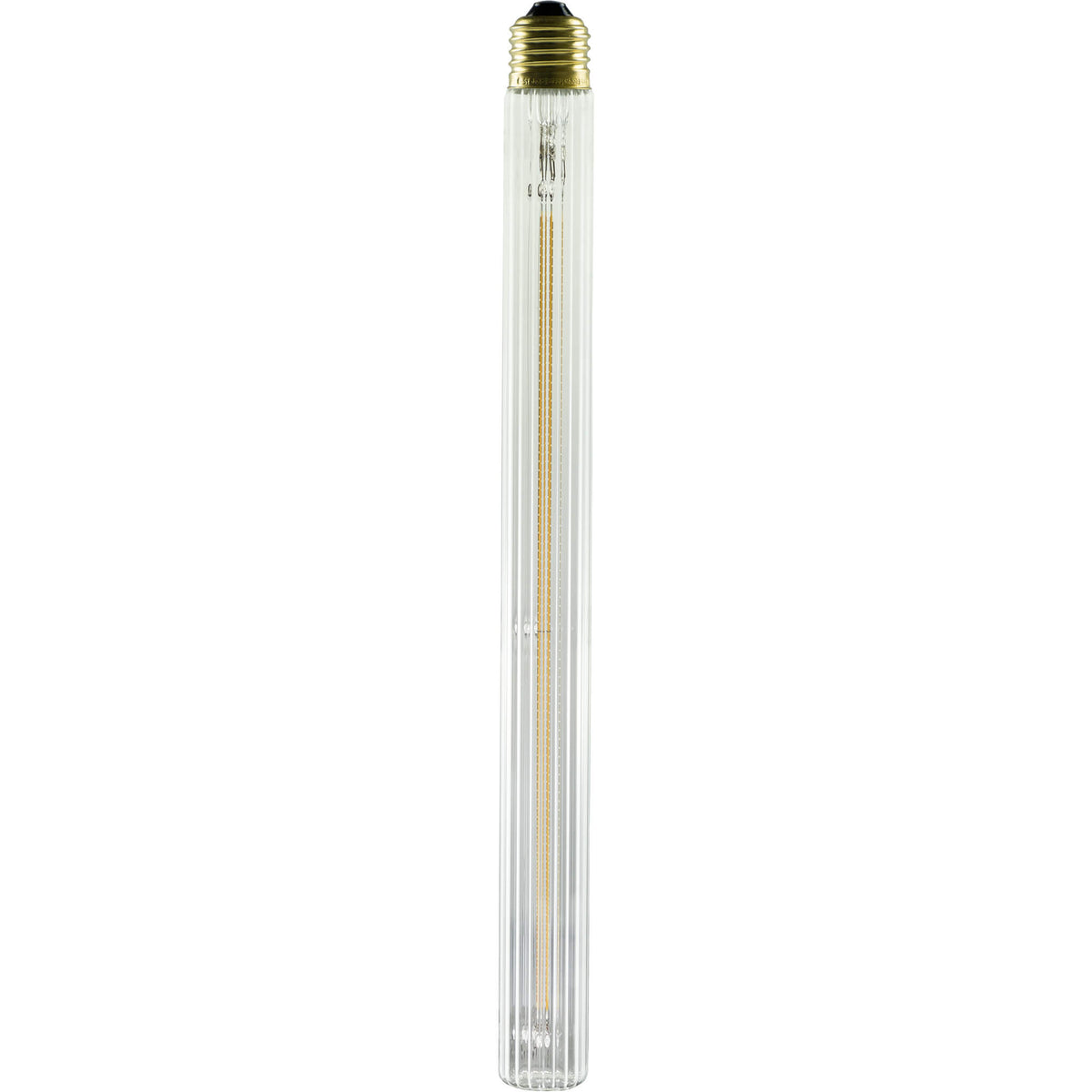 SEGULA LED Soft Tube T300 rippled klar – E27, 4,5 W, 2.200 K, dimmbar – Bild 1