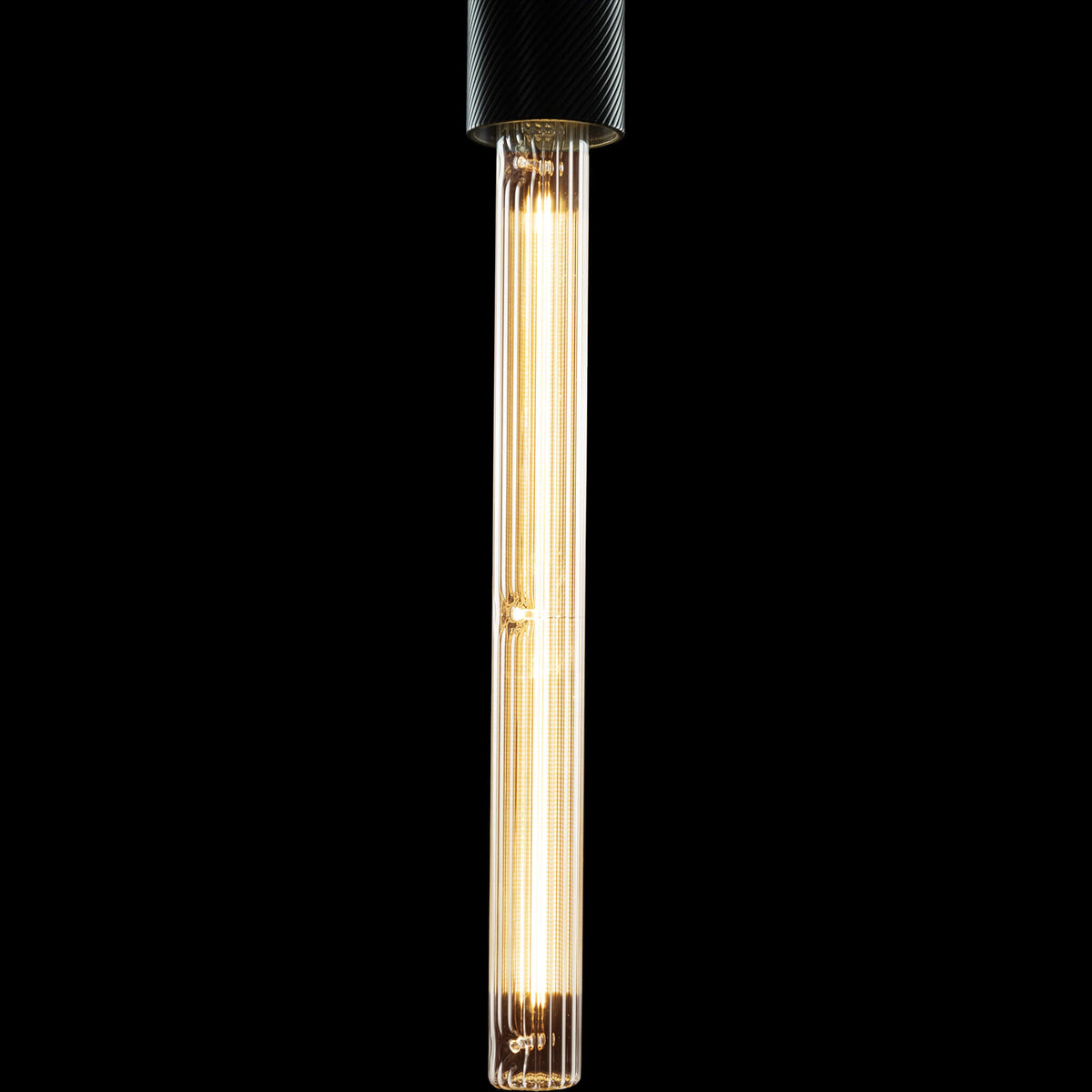 SEGULA LED Soft Tube T300 rippled klar – E27, 4,5 W, 2.200 K, dimmbar – Bild 2