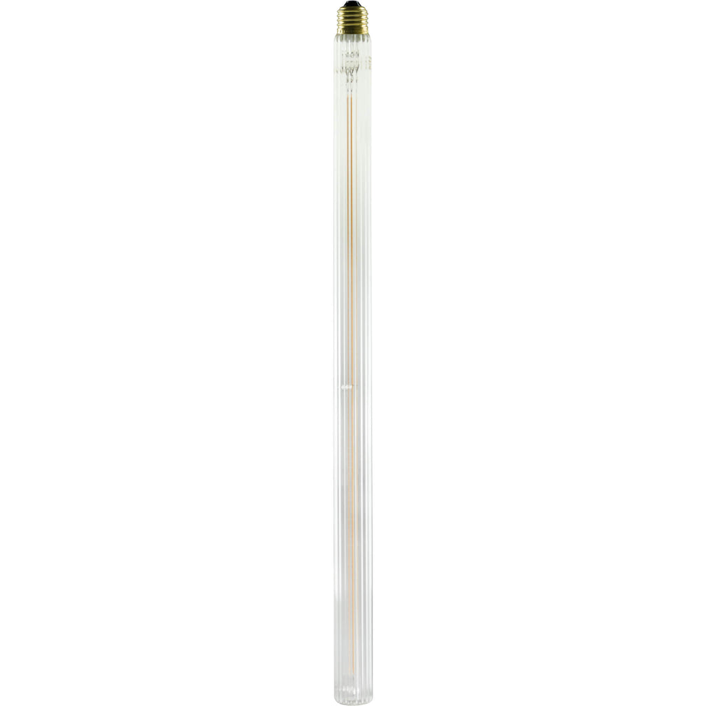 SEGULA LED Soft Tube T500 rippled klar – E27, 5 W, 2.200 K, dimmbar – Bild 1