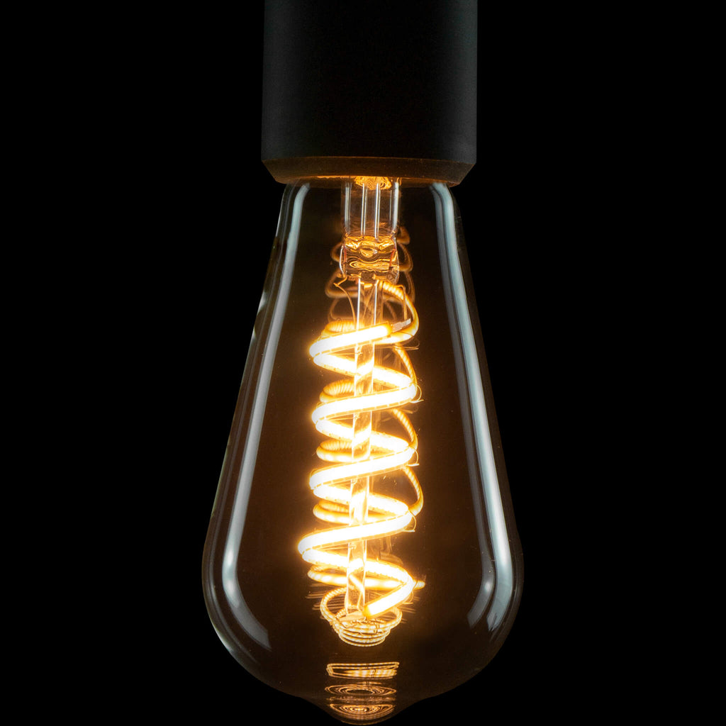 SEGULA LED Soft Rustika Curved klar – E27, 6 W, 1.900 K, dimmbar – Bild 2