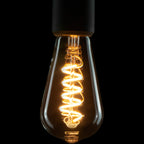 SEGULA LED Soft Rustika Curved klar – E27, 6 W, 1.900 K, dimmbar – Bild 2