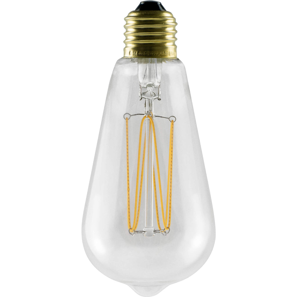 SEGULA LED Rustika Cage klar – E27, 6 W, 2.200 K, dimmbar – Bild 1