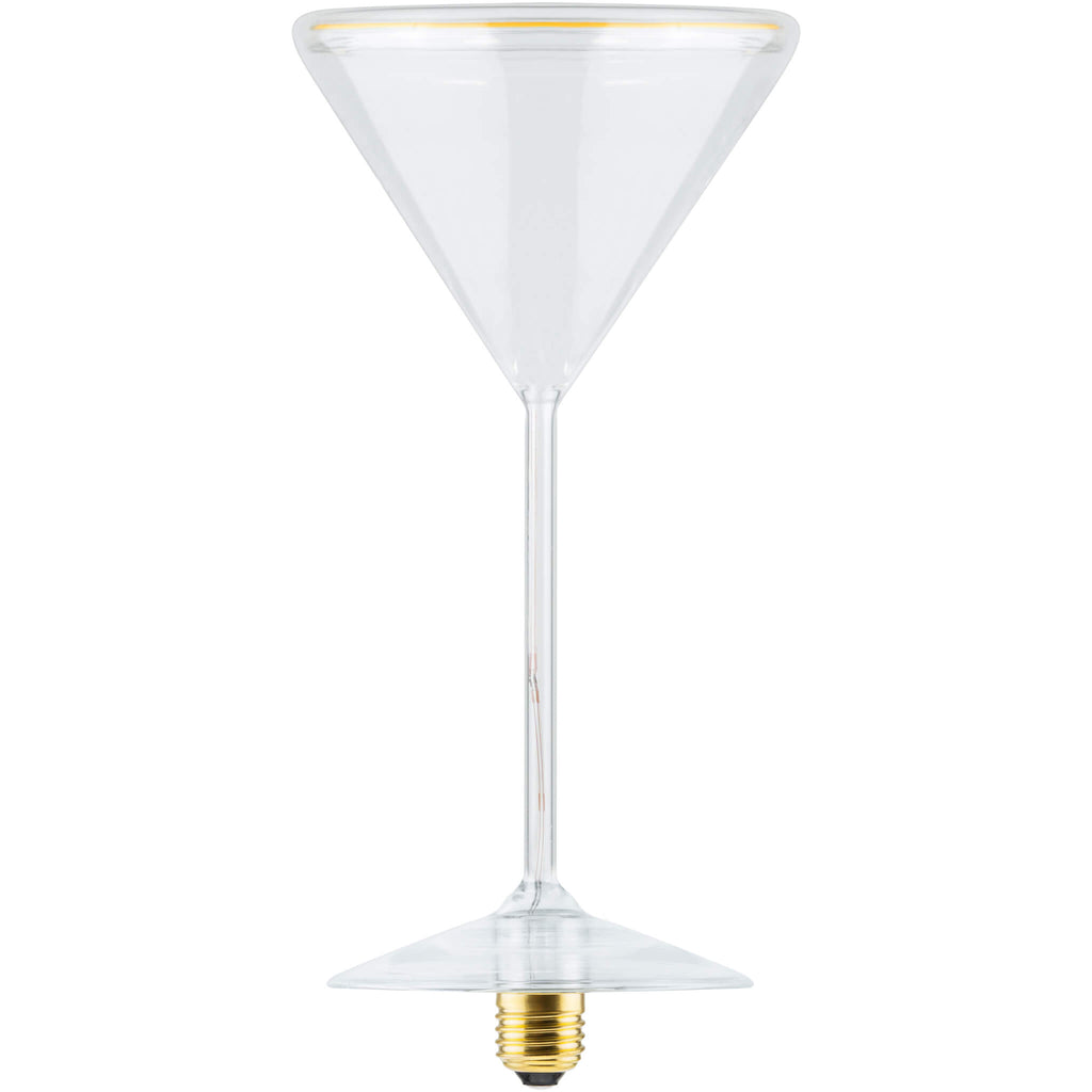 SEGULA LED Floating Martini klar – E27, 6 W, 2.200 K, dimmbar – Bild 1