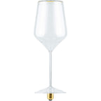 SEGULA LED Floating Rosé Wein klar – E27, 5 W, 2.200 K, dimmbar – Bild 1
