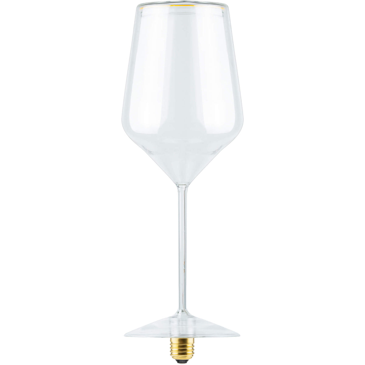 SEGULA LED Floating Rosé Wein klar – E27, 5 W, 2.200 K, dimmbar – Bild 1