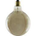 SEGULA LED Illusion Globe 125 crescent slanting smokey grau – E27, 6 W, 1.900 K, dimmbar – Bild 1