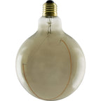 SEGULA LED Illusion Globe 125 crescent slanting smokey grau – E27, 6 W, 1.900 K, dimmbar – Bild 1