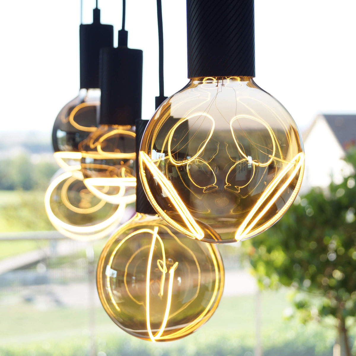 SEGULA LED Illusion Globe 125 smokey bottom – E27, 5 W, 2.200 K, dimmbar – Bild 4