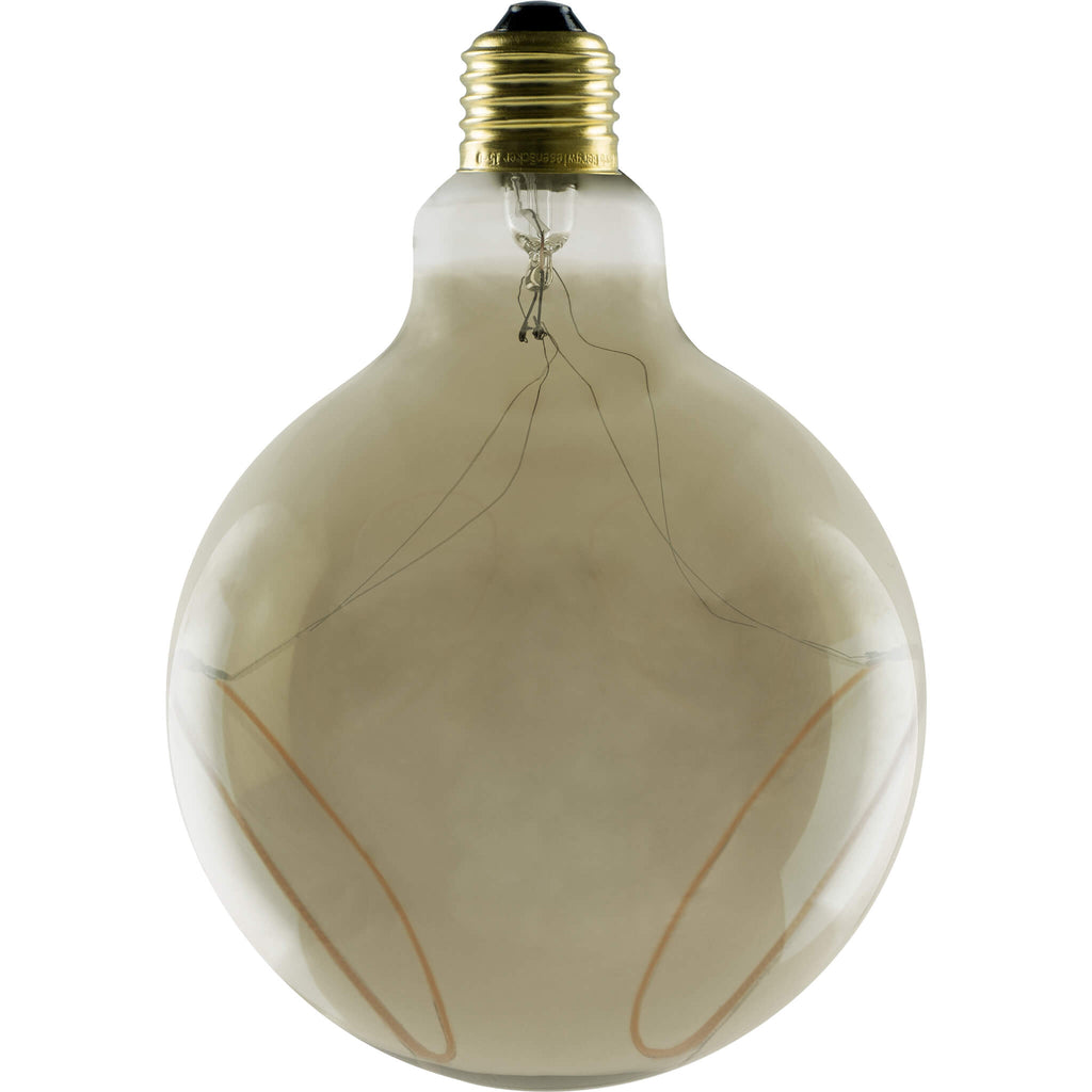 SEGULA LED Illusion Globe 125 two crescent smokey grau – E27, 8 W, 1.900 K, dimmbar – Bild 1