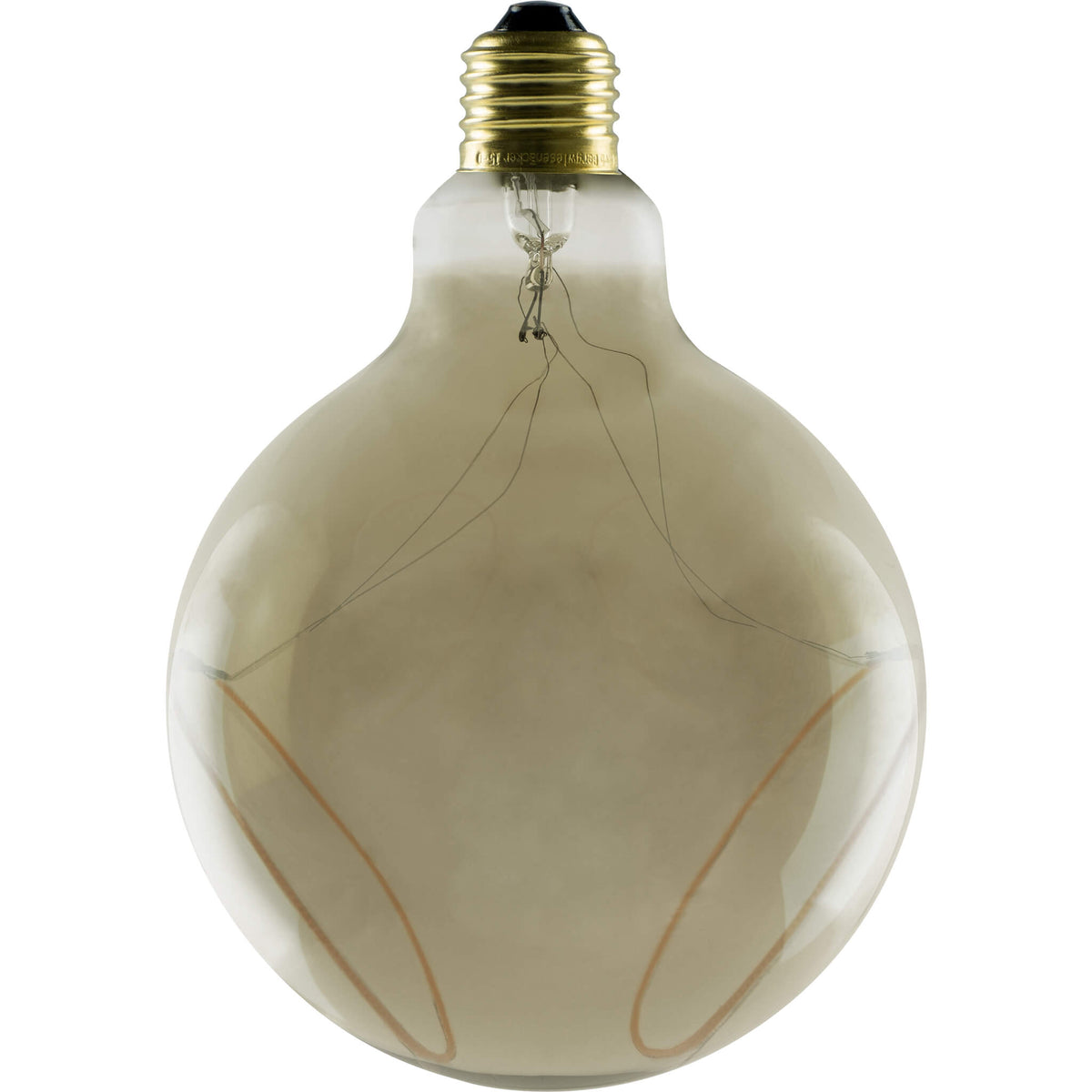 SEGULA LED Illusion Globe 125 two crescent smokey grau – E27, 8 W, 1.900 K, dimmbar – Bild 1