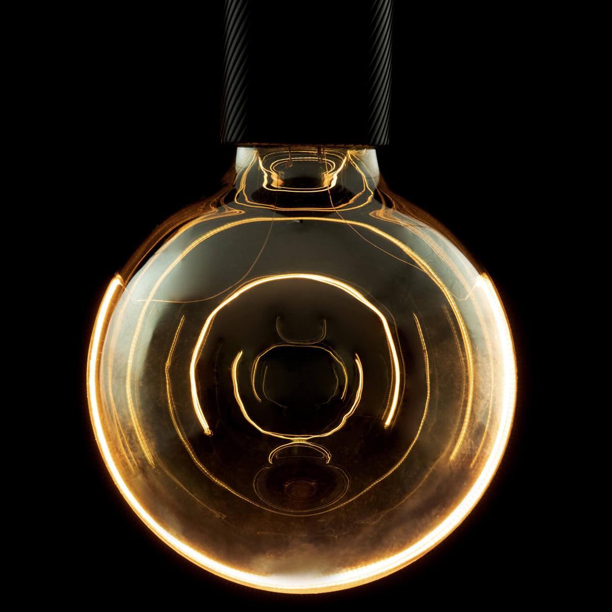 SEGULA LED Illusion Globe 125 crescent top smokey grau – E27, 6 W, 1.900 K, dimmbar – Bild 2