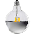 SEGULA LED Globe 125 Spiegelkopf silber – E27, 6,5 W, 2.700 K, dimmbar – Bild 1