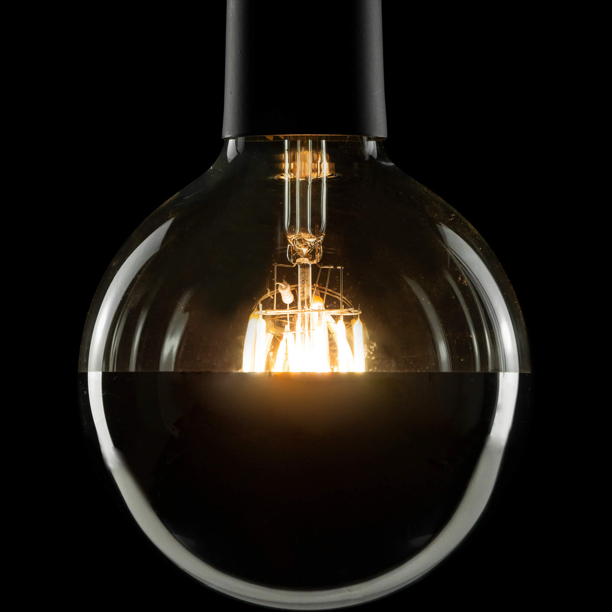 SEGULA LED Globe 125 Spiegelkopf silber – E27, 6,5 W, 2.700 K, dimmbar – Bild 2