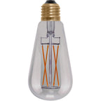 SEGULA LED Rustika Long Style smokey grau – E27, 5 W, 1.900 K, dimmbar – Bild 1