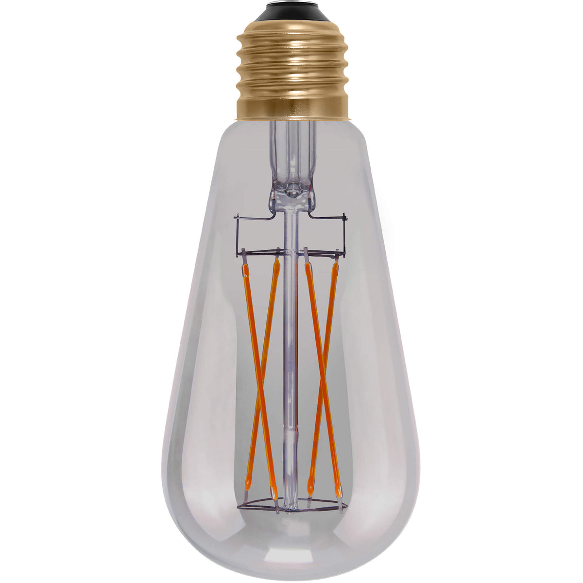SEGULA LED Rustika Long Style smokey grau – E27, 5 W, 1.900 K, dimmbar – Bild 1