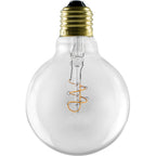 SEGULA LED Globe 80 Elegant klar – E27, 3 W, 2.200 K, dimmbar – Bild 1