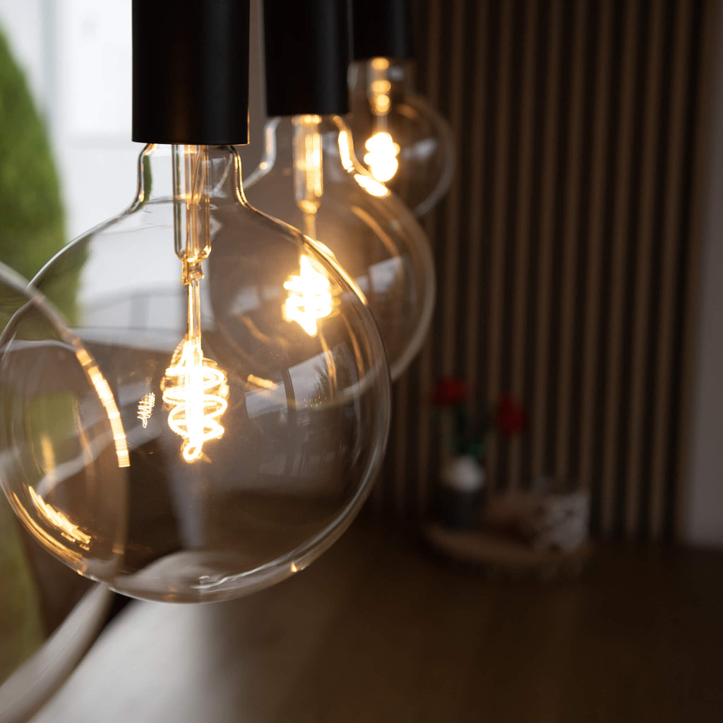 SEGULA LED Globe 125 Elegant klar – E27, 5 W, 2.200 K, dimmbar – Bild 4