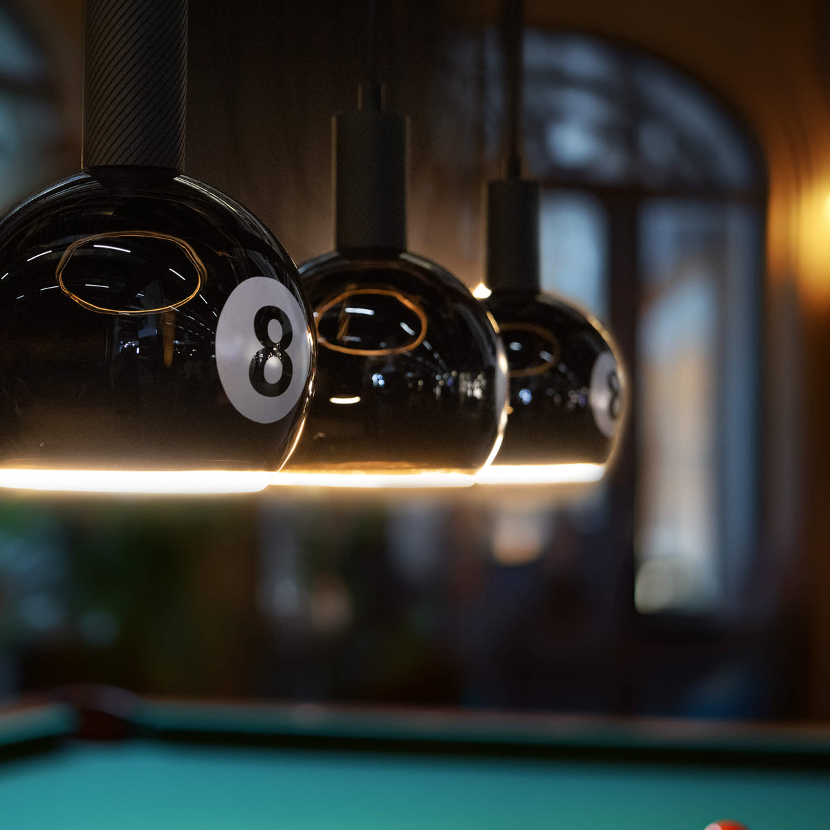 SEGULA LED Floating Billard Globe 200 schwarz 8 – E27, 4 W, 2.200 K, dimmbar – Bild 7