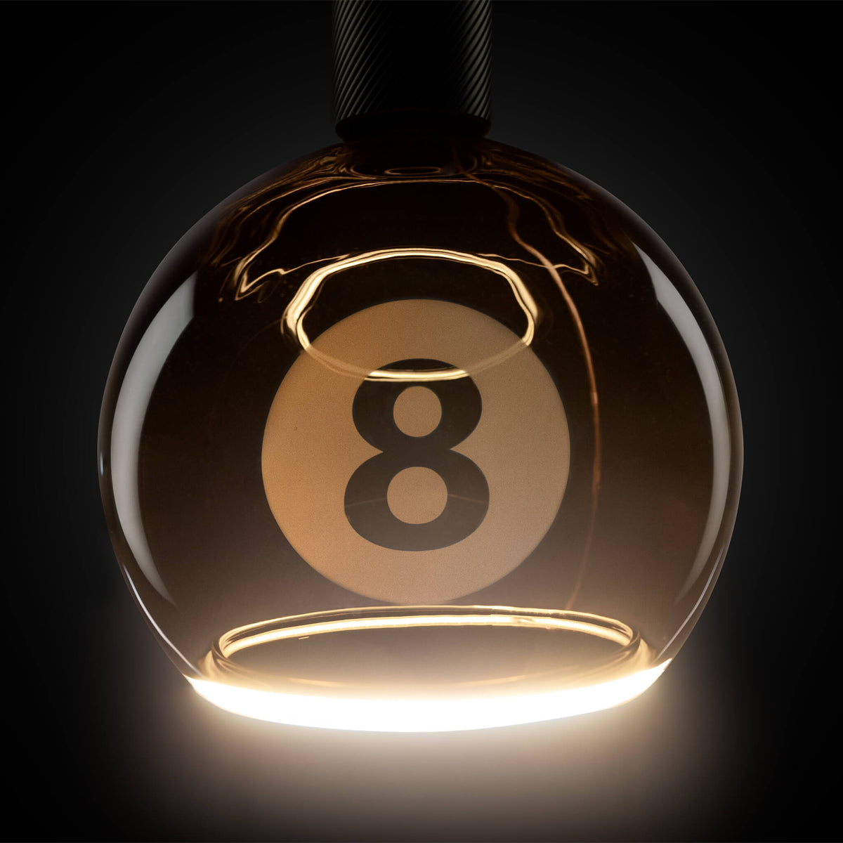 SEGULA LED Floating Billard Globe 200 schwarz 8 – E27, 4 W, 2.200 K, dimmbar – Bild 4