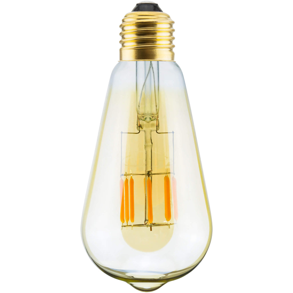 SEGULA LED Rustika 24V golden – E27, 6 W, 1.900 K, dimmbar – Bild 1