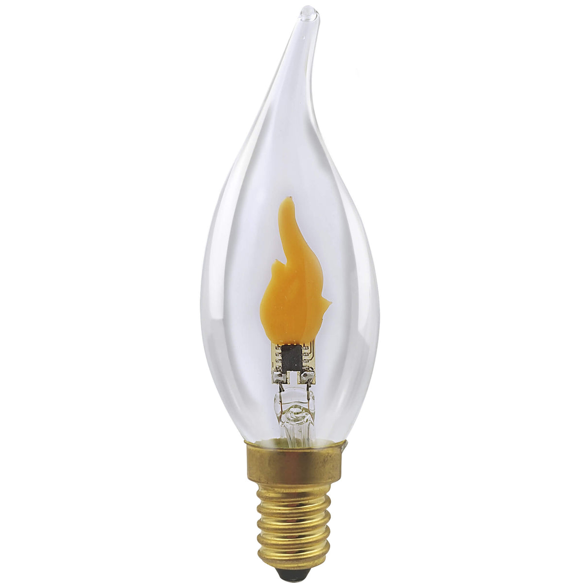 SEGULA LED Kerze Windstoß Fire Flame – E14, 0,2 W, 1.800 K – Bild 1