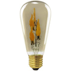 SEGULA LED Rustika big Fire Flame up smokey grau – E27, 1 W, 1.800 K – Bild 1