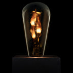 SEGULA LED Rustika big Fire Flame up smokey grau – E27, 1 W, 1.800 K – Bild 2
