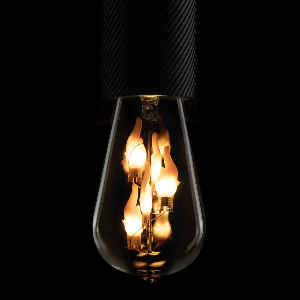 SEGULA LED Rustika big Fire Flame down klar – E27, 1 W, 1.800 K – Bild 2