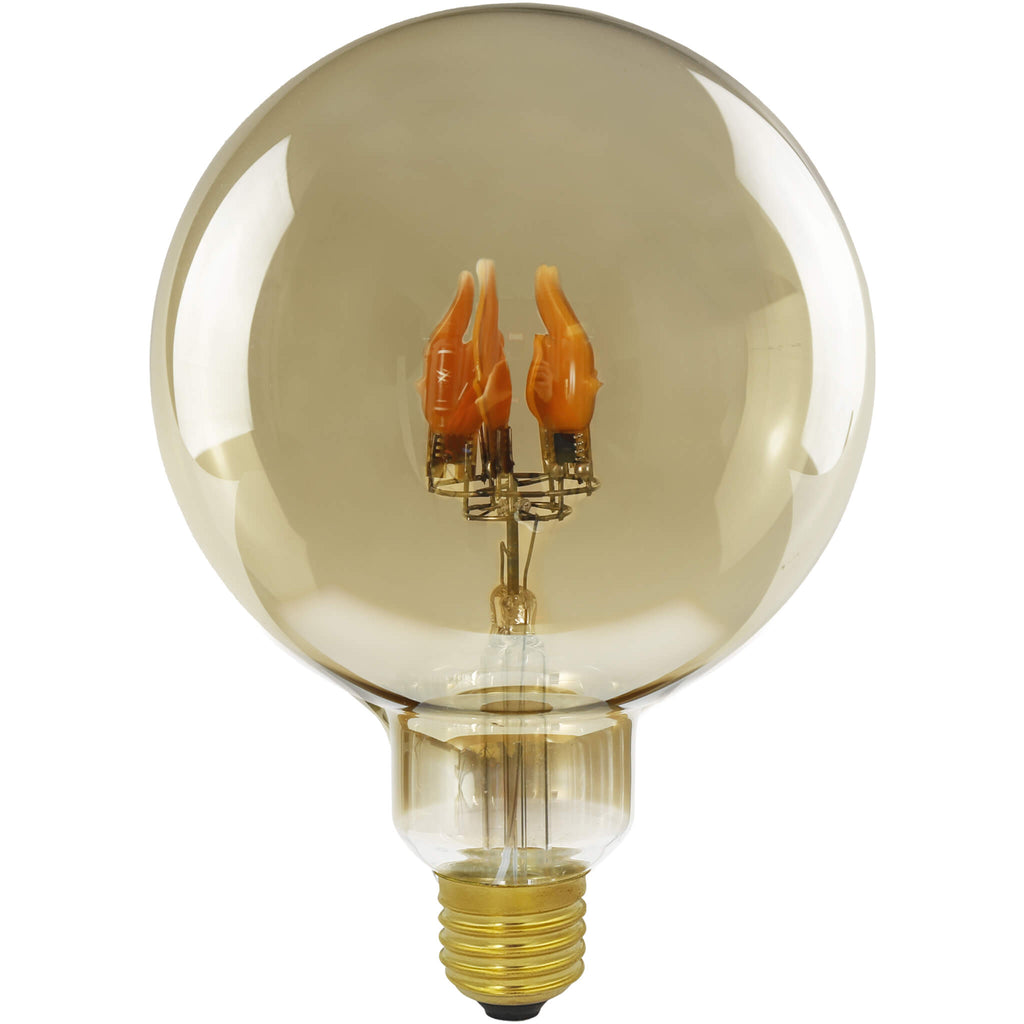 SEGULA LED Globe 125 Fire Flame up – E27, 1 W, 1.800 K – Bild 1