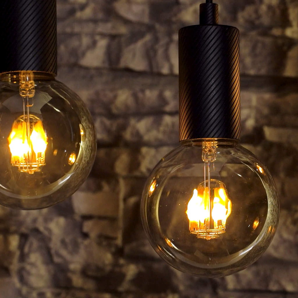 SEGULA LED Globe 125 Fire Flame down – E27, 1 W, 1.800 K – Bild 4