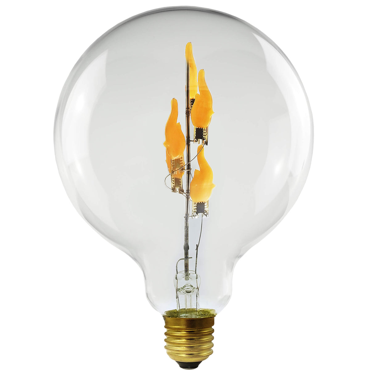SEGULA LED Globe 125 Fire Flame up – E27, 1 W, 1.800 K – Bild 2