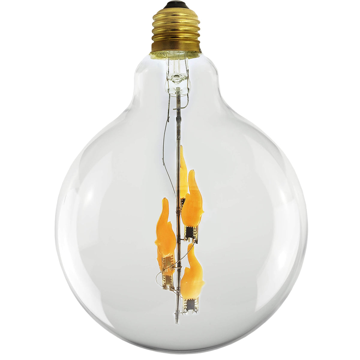 SEGULA LED Globe 125 Fire Flame down – E27, 1 W, 1.800 K – Bild 2