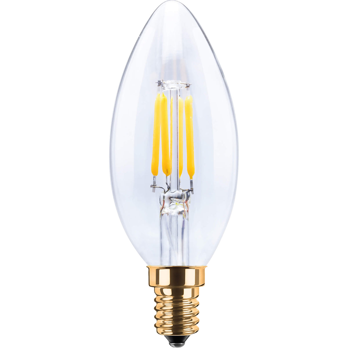 SEGULA LED Kerze 24V klar – E14, 3 W, 2.200 K, dimmbar – Bild 1