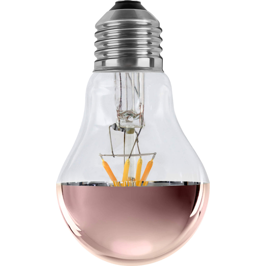 SEGULA LED Glühlampe 24V Ambient Dimming Spiegelkopf kupfer – E27, 3 W, 2.000 K–2.700 K, dimmbar – Bild 1