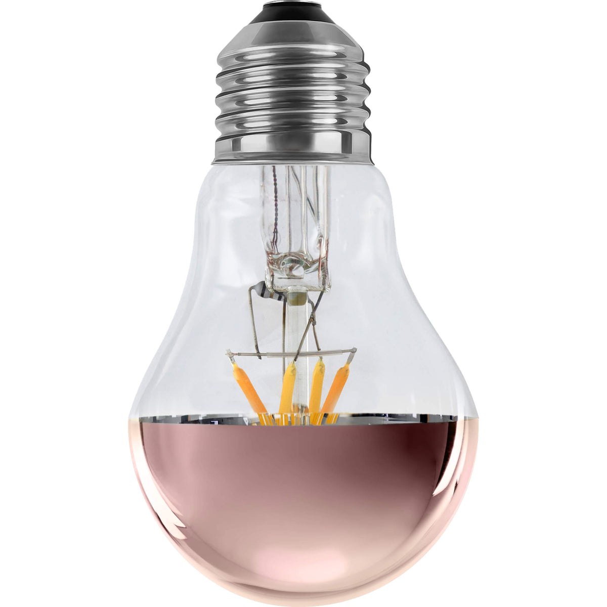 SEGULA LED Glühlampe 24V Ambient Dimming Spiegelkopf kupfer – E27, 3 W, 2.000 K–2.700 K, dimmbar – Bild 1