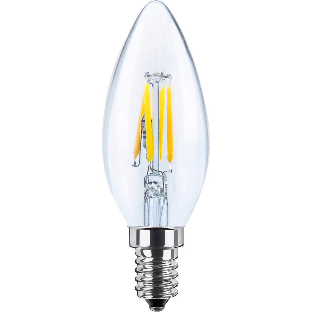 SEGULA LED Kerze 24V klar – E14, 3 W, 2.700 K, dimmbar – Bild 1