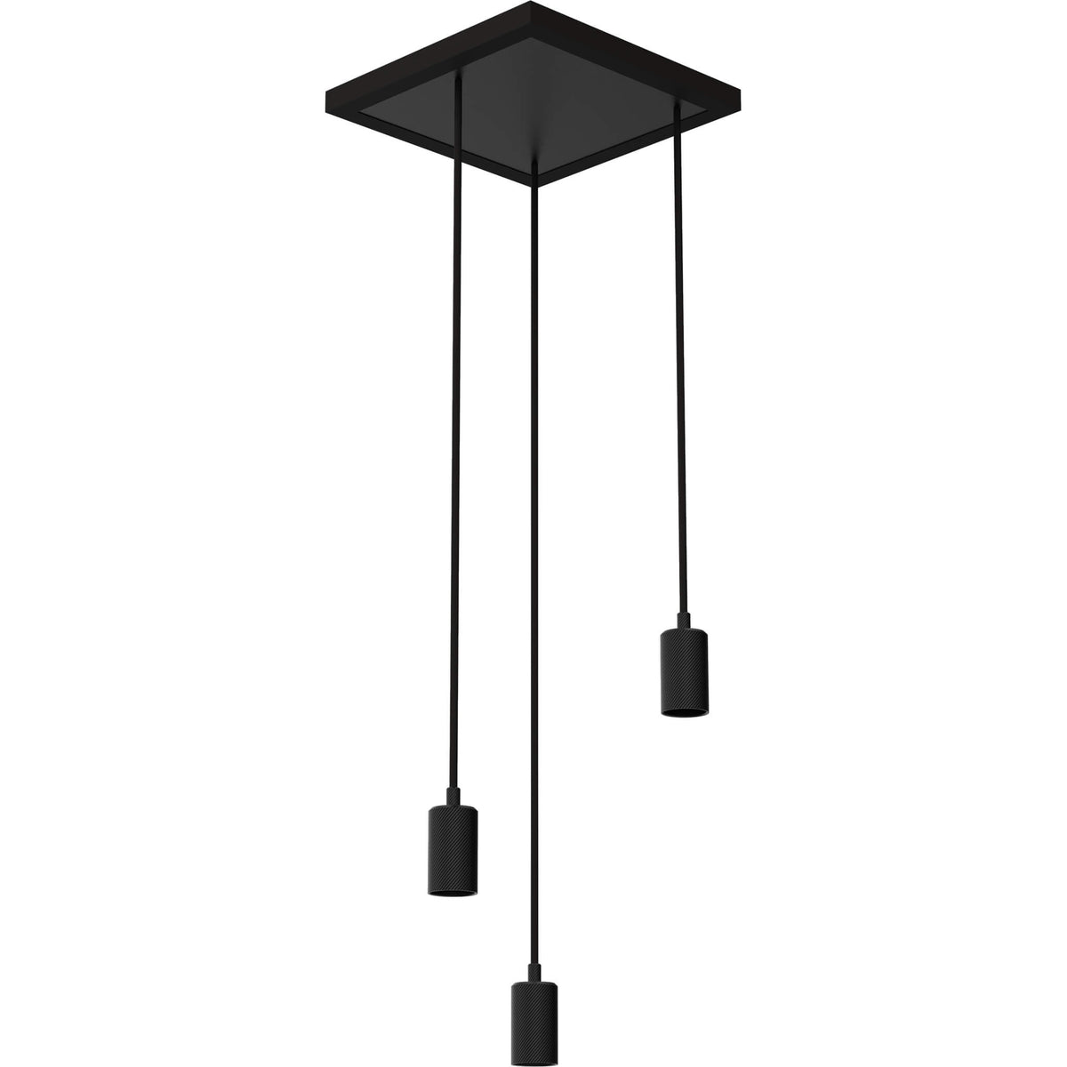 SEGULA Pendelleuchte MADOX SQUARE 3-WAVE – E27 – Bild 1