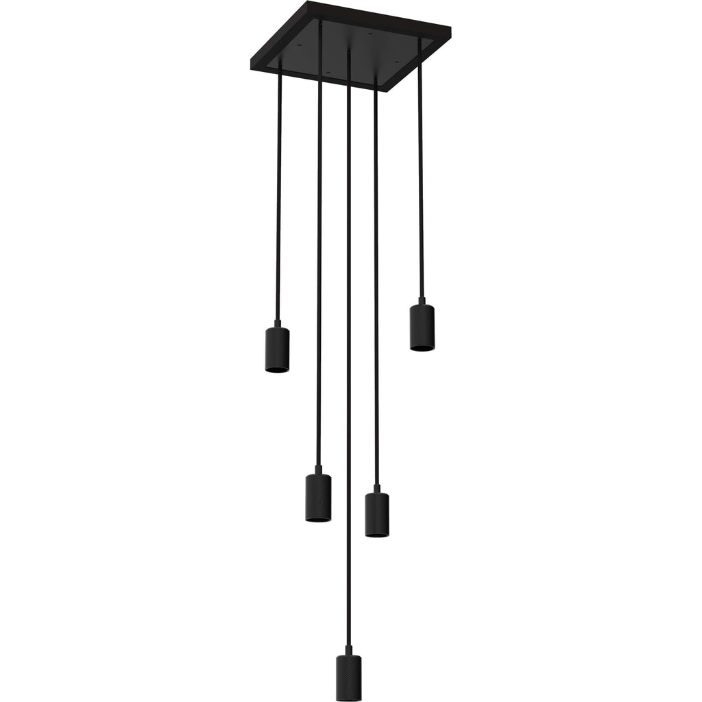SEGULA Pendelleuchte MADOX SQUARE 5-WAVE – E27 – Bild 1