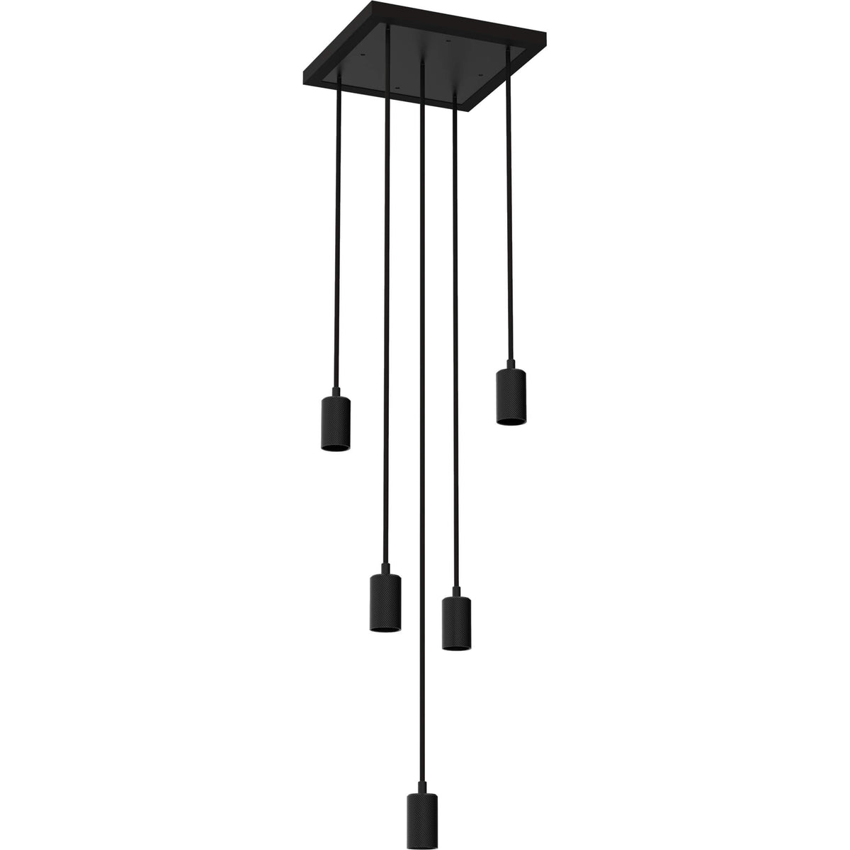 SEGULA Pendelleuchte MADOX SQUARE 5-WAVE – E27 – Bild 1