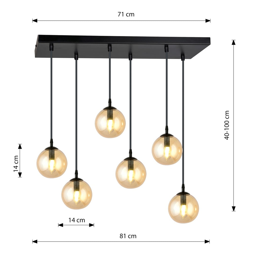 Emibig COSMO 6 Pendelleuchte – Bild 32