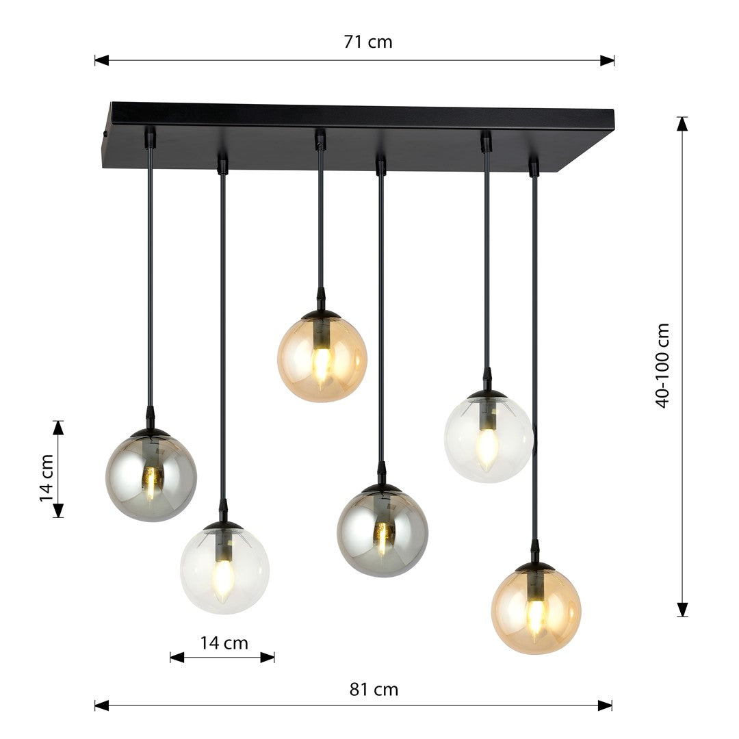 Emibig COSMO 6 Pendelleuchte – Bild 37