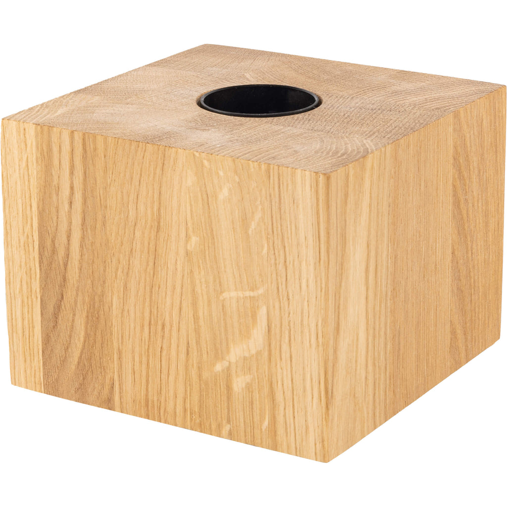 SEGULA Tischleuchte COZY oiled oak wood – E27, 1,4m Kabel schwarz – Bild 1